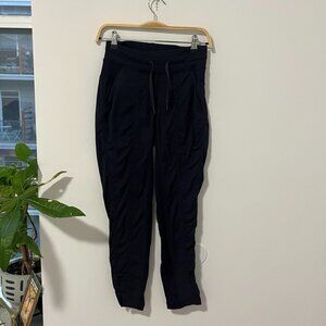 Lululemon Dark Blue Fitted Dance Studio Joggers Size 2